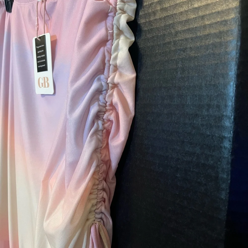 GB Maxi skirt Pink and purple XL NWT - Picture 3 of 6